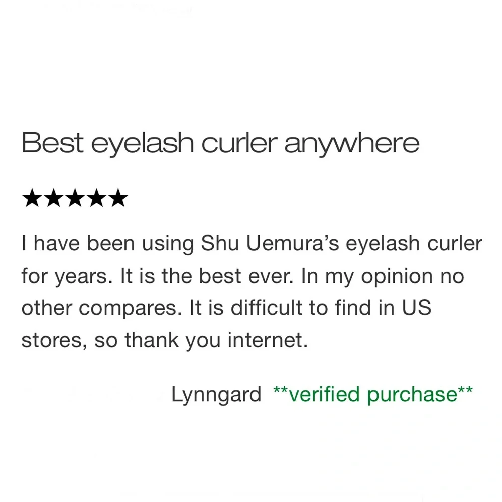 Shu Uemura iconic eyelash curler